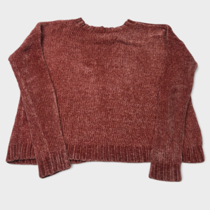 Aerie Salmon Pink Soft Knit Pullover Crew Neck Sweater Women’s Size Small